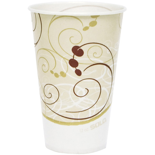 Goblets jetables, Papier, 12 oz, Multicolore OSI Industrial Sales