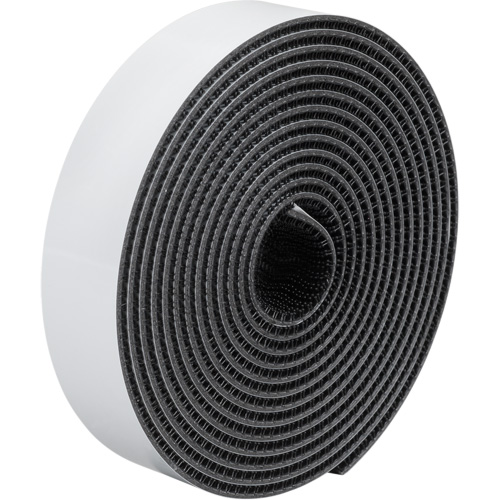 Dual Lock Reclosable Fastener, Self-Mating, 50 yds x 1/2", Adhesive, Black OSI Industrial Sales