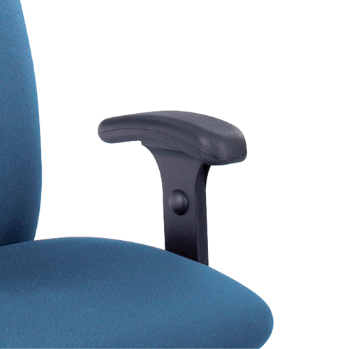 Accoudoirs coussin&eacute;s en T pour chaises pour gens grands et costauds Uber OSI Industrial Sales