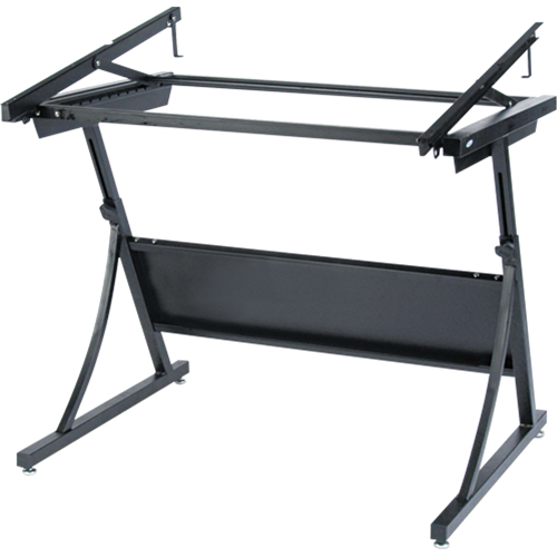 PlanMaster Height-Adjustable Drafting Table, 43" W x 29-1/2" - 37-1/2" H, Black OSI Industrial Sales