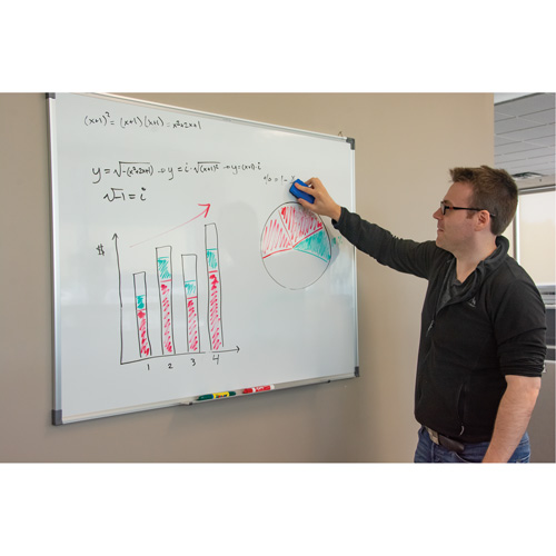 White Board, Magnetic, 36" W x 24" H OSI Industrial Sales