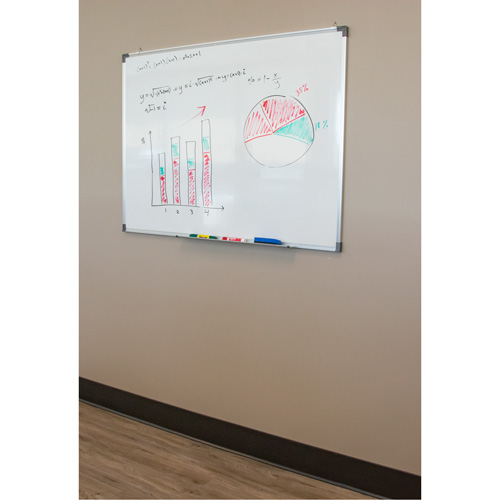 White Board, Magnetic, 36" W x 24" H OSI Industrial Sales