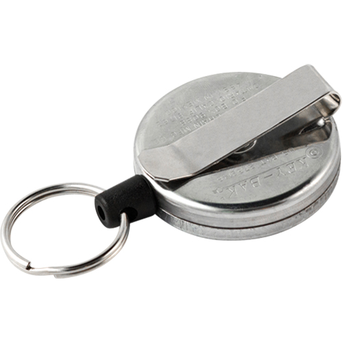 Original Self Retracting Reels #485-HDK, Chrome, 48" Cable, Belt Clip Attachment OSI Industrial Sales