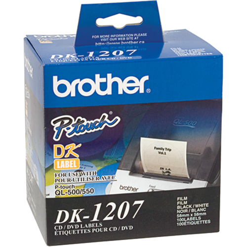 DK Series Die Cut Round CD/DVD Labels OSI Industrial Sales