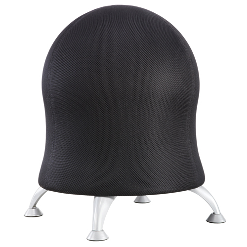 Zenergy Ball Chair, Fabric, Black, 250 lbs. Capacity OSI Industrial Sales