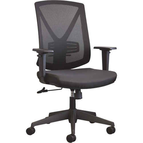 Activ A-47 Synchro Office Chair, Fabric, Black, 275 lbs. Capacity OSI Industrial Sales