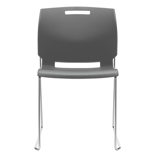 Chaise, Plastique, Hauteur 32-1/2", Capacit&eacute; 300 lb, Gris OSI Industrial Sales