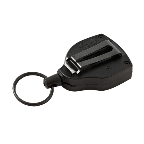 Super48 Heavy-Duty Retractable Key Holder, Polycarbonate, 48" Cable, Belt Clip Attachment OSI Industrial Sales