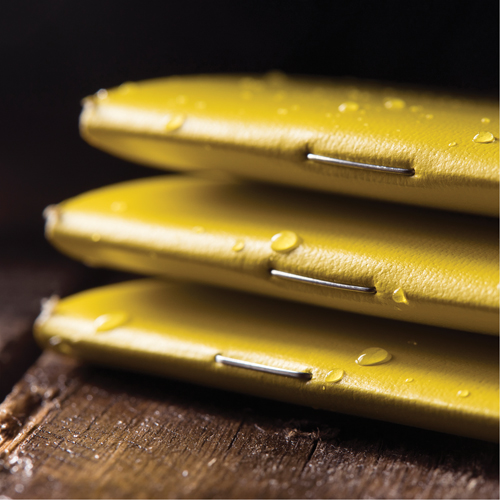 All-Weather Notebook, Soft Cover, Yellow, 48 Pages, 4-5/8" W x 7" L OSI Industrial Sales