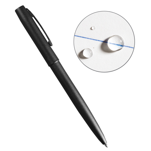 All-Weather Metal Pen, Blue, 0.8 mm, Retractable OSI Industrial Sales