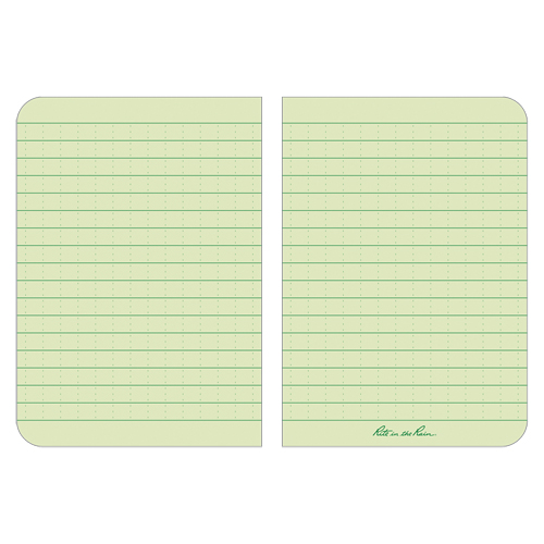 Memo Book, Soft Cover, Green, 112 Pages, 3-1/2" W x 5" L OSI Industrial Sales