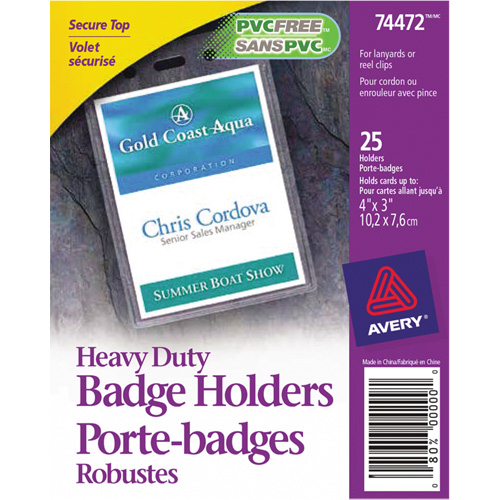 Heavy-Duty Badge Holder OSI Industrial Sales
