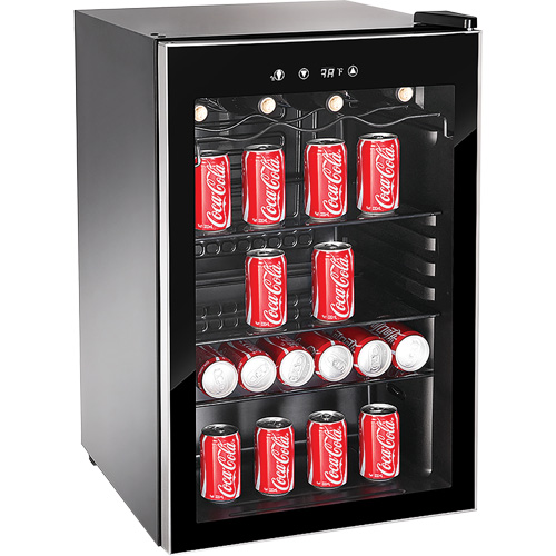 Beverage & Wine Cooler, 31-2/5" H x 20-2/5" W x 21-2/5" D, 4.5 cu. ft. Capacity OSI Industrial Sales