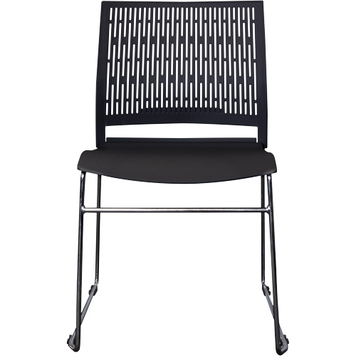 Activ Series Stacking Chairs, Polypropylene, 32-3/8" High, 275 lbs. Capacity, Black OSI Industrial Sales