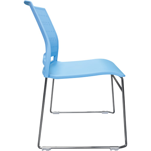Activ Series Stacking Chairs, Polypropylene, 32-3/8" High, 275 lbs. Capacity, Blue OSI Industrial Sales