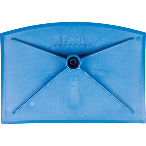 T&ecirc;te de binette pour service alimentaire, Bleu, 8" la x 11-1/4" lo OSI Industrial Sales