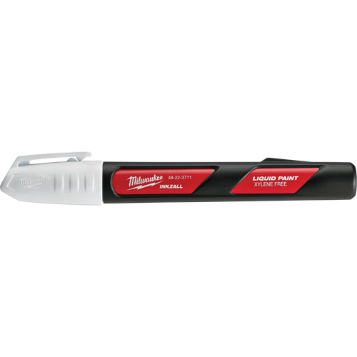 Inkzall Paint Markers, Liquid, White OSI Industrial Sales