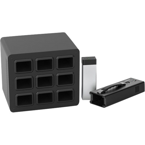 KwikBoost EdgePower&reg; 9-Bay Base Charging Station OSI Industrial Sales