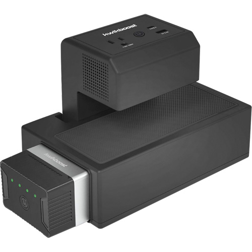 Poste de recharge &agrave; pince pour bureau KwikBoost EdgePower OSI Industrial Sales