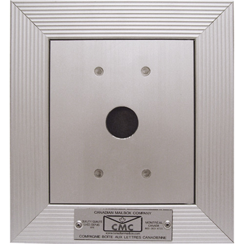 Boîte &agrave; cl&eacute;s enti&egrave;rement encastr&eacute;e, Fixation Mural, 4-9/16" x 4", Aluminium OSI Industrial Sales