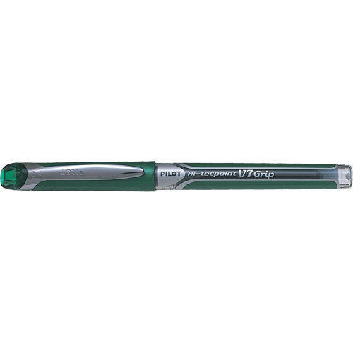 Hi-Tecpoint Grip Pen, Green, 0.7 mm OSI Industrial Sales