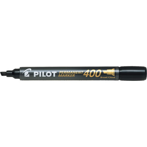 Marqueur permanent 400, Ciseau, Noir OSI Industrial Sales