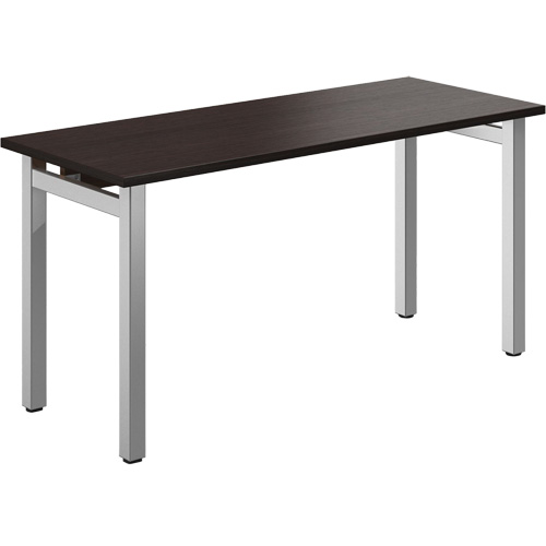 Newland Table Desk, 29-7/10" L x 60" W x 29-3/5" H, Dark Brown OSI Industrial Sales