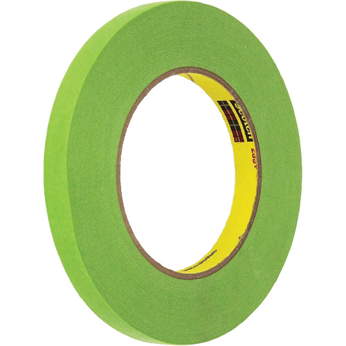 Scotch&reg; Performance Masking Tape 233+, 12 mm (1/2") x 55 m (180'), Green OSI Industrial Sales