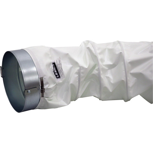 White 12" x 12' Distribution Ducting Kit, Adapter & Clamp OSI Industrial Sales