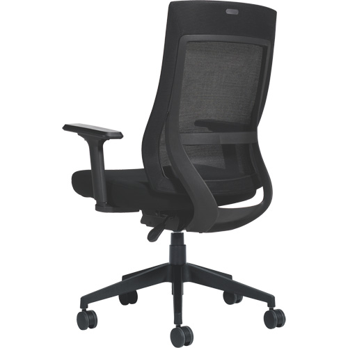 High-Back Weight-Sensing Synchro-Tilter, Mesh, Black OSI Industrial Sales