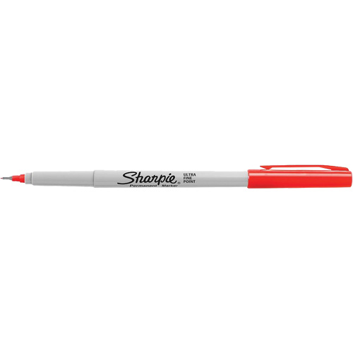 Marqueur, Rouge, Pointe Ultra fin OSI Industrial Sales