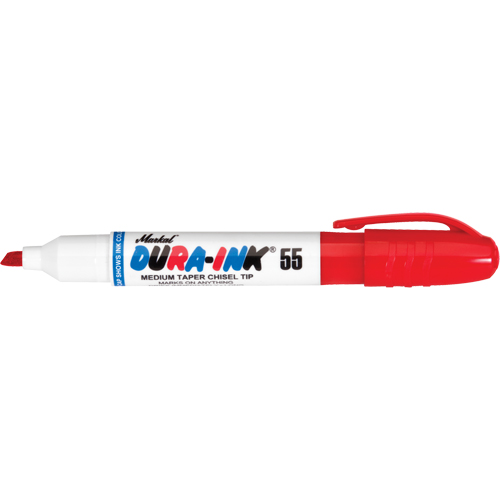 Dura-Ink&reg; Marker #55, Chisel, Red OSI Industrial Sales