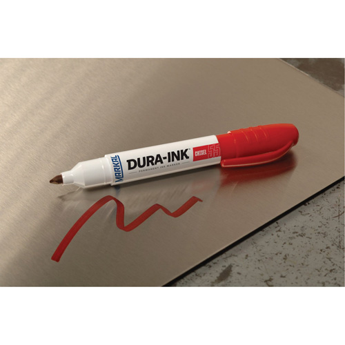 Dura-Ink&reg; Marker #55, Red, Chisel Tip OSI Industrial Sales