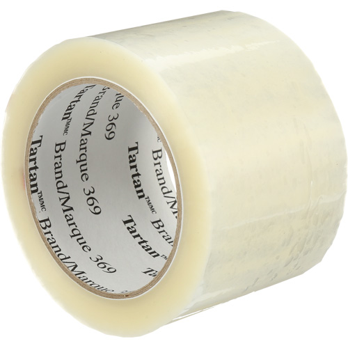 Ruban d'emballage Tartan, Adh&eacute;sif Thermofusible, 1,6 mil, 72 mm (3") x 100 m (330') OSI Industrial Sales
