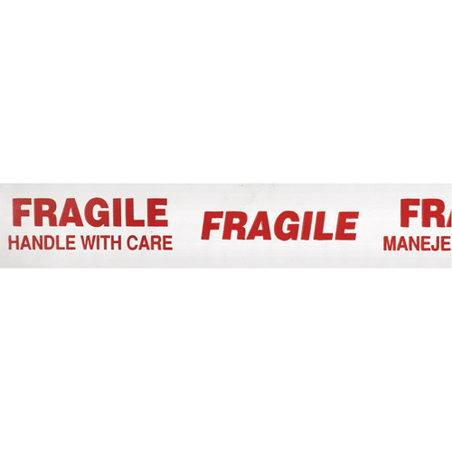 Ruban d'emballage Scotch 3771 avec message, Adh&eacute;sif Thermofusible, 2 mils, 48 mm (1-22/25") x 100 m (328') OSI Industrial Sales