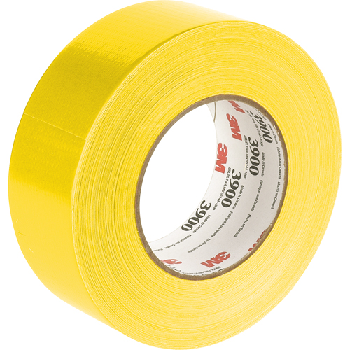 3900 Multi-Purpose Duct Tape, 8 mils, Yellow, 48 mm (2") x 55 m (180') OSI Industrial Sales