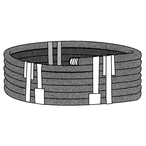 Stretchable Tape, 6 mils Thick, 38.1 mm (1-1/2") x 55 m (180')  OSI Industrial Sales
