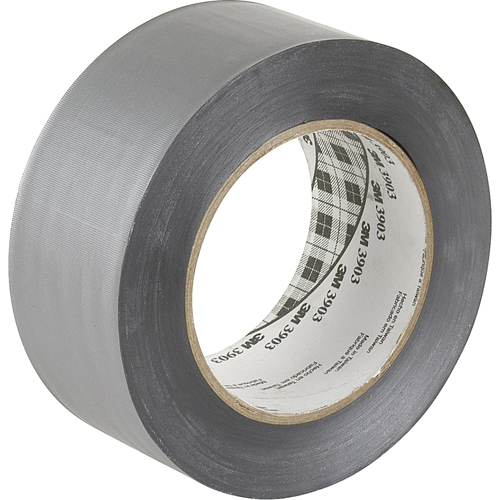 3903 Vinyl Duct Tape, 50 mm (2") W x 45.5 m (149.25') L, 6.3 mils, Grey OSI Industrial Sales