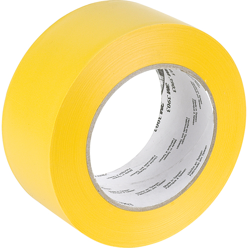 3903 Vinyl Duct Tape, 50 mm (2") W x 45.5 m (149.25') L, 6.3 mils, Yellow OSI Industrial Sales