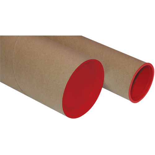 Tubes postaux Plug-Seal, Ronde, 2,5" la x 31" lo OSI Industrial Sales