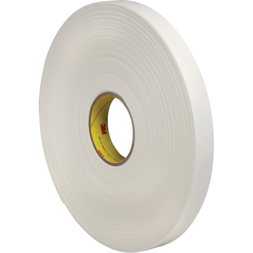 Double-Coated Foam Tape, 66 m (216') L x 18 mm (3/4") W, 60 lbs., Polyethylene OSI Industrial Sales