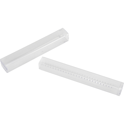 Tube d'emballage en PVC Quadropack, 1/2" dia./7-7/8" la X 4-3/4" lo OSI Industrial Sales