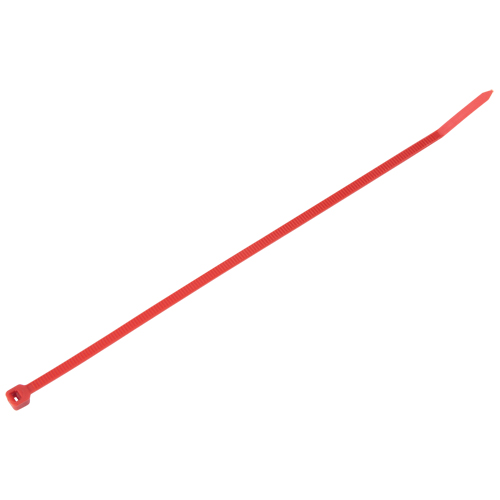 Intermediate Cable Ties, 8" Long, 40 lbs. Tensile Strength, Red OSI Industrial Sales