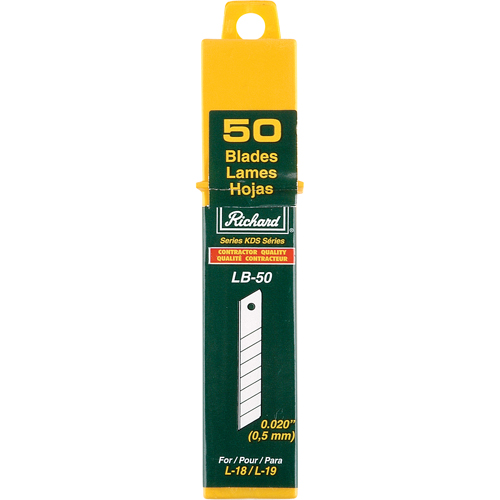 Replacement Blades, Snap-Off Style OSI Industrial Sales
