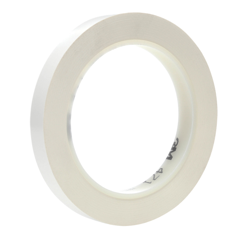 471 Vinyl Tape, 38 mm (1-1/2") W x 32.9 m (108') L, 5.3 mils, White OSI Industrial Sales