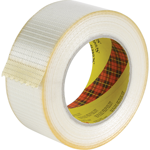 Scotch&reg; Bi-Directional Filament Tape 8959, 5.7 mils Thick, 72 mm (3") x 50 m (164')  OSI Industrial Sales