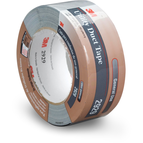 2929 Multi-Purpose Duct Tape, 6 mils, Silver, 48 mm (2") x 45.7 m (150') OSI Industrial Sales