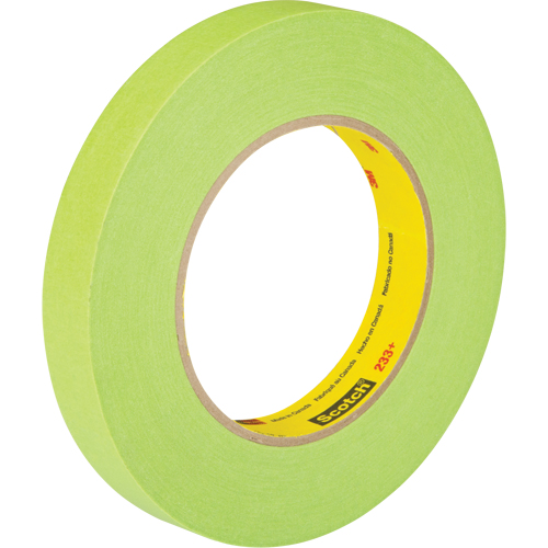 Scotch&reg; 233 Masking Tape, 18 mm (3/4") x 55 m (180'), Green OSI Industrial Sales