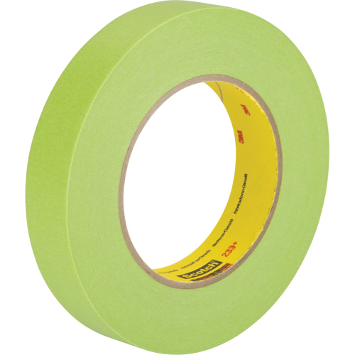 Scotch&reg; 233 Masking Tape, 24 mm (1") x 55 m (180'), Green OSI Industrial Sales