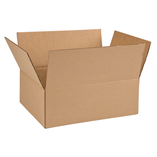 Corrugated Box, 12" L x 10" W x 4" H OSI Industrial Sales